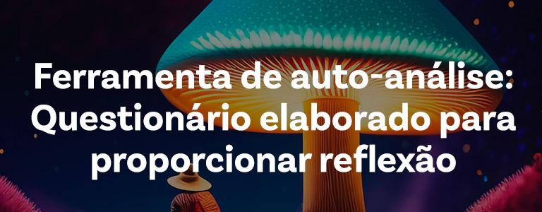 ferramenta de auto-análise: questionário elaborado para proporcionar reflexão