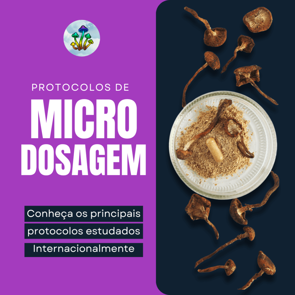 protocolos de microdosagem de cogumelos psilocibinos